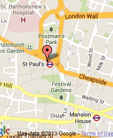 St Martin Court, London, CBRE office map
