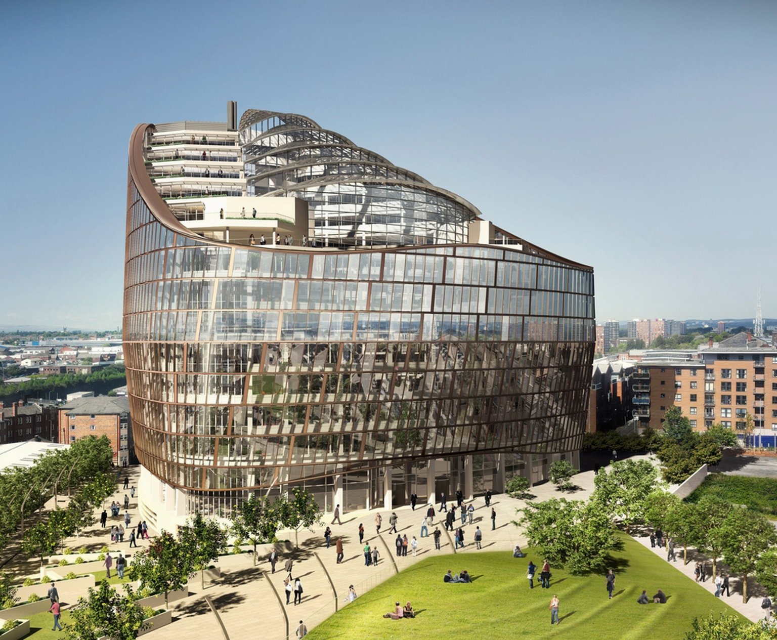 Coop Headquarters, Angel Square, Manchester.